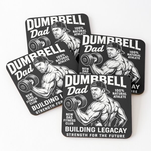 Item preview, Dumbbell Dad Building Legacy designed and sold by ZBIFBOUETLA.