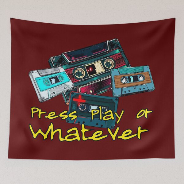 Item preview, Press Play or Whatever designed and sold by GOODLOOKING10.