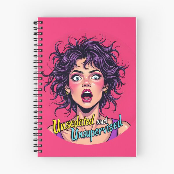 Aperçu de l'œuvre Femme à l'air fou avec des cheveux en désordre créée et vendue par BDLdesigns.