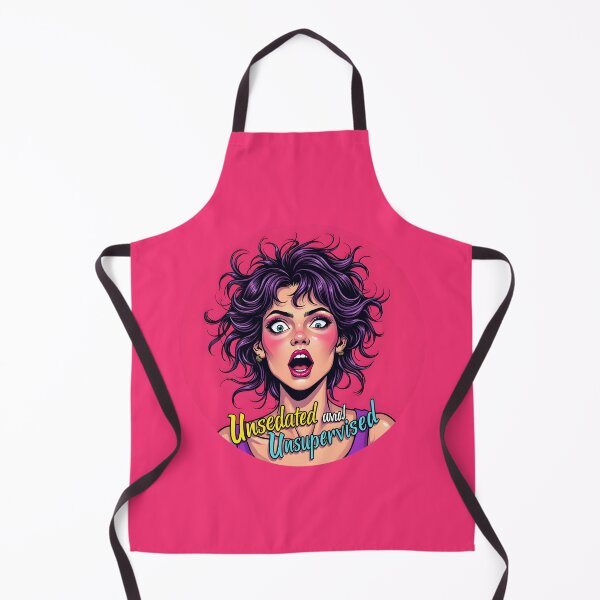 Item preview, Crazy looking woman with messy hair designed and sold by BDLdesigns.
