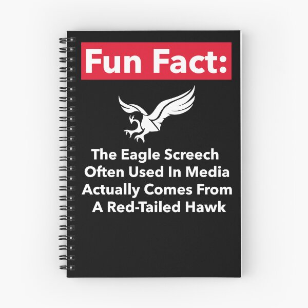 Item preview, A Fun Fact On Eagles In Media designed and sold by CrackedTuskTees.