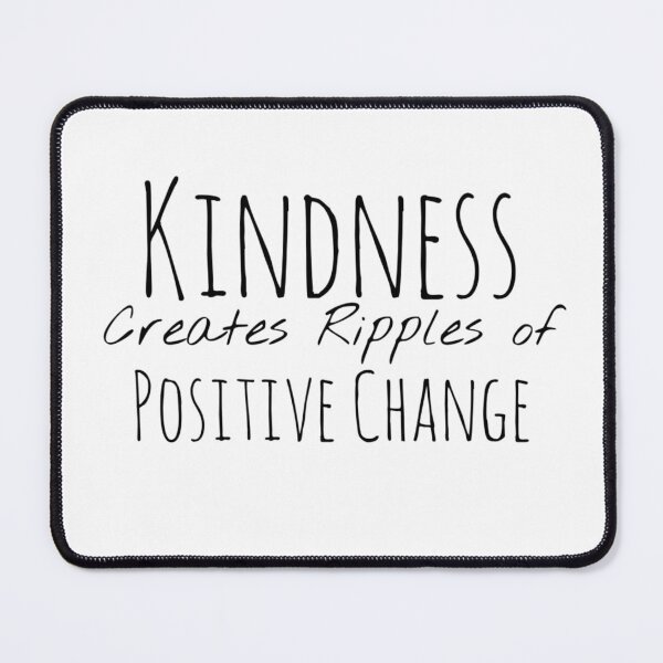 Item preview, Kindness Creates Ripples of Positive Change – Compassion Affirmation designed and sold by Camila Ardila.