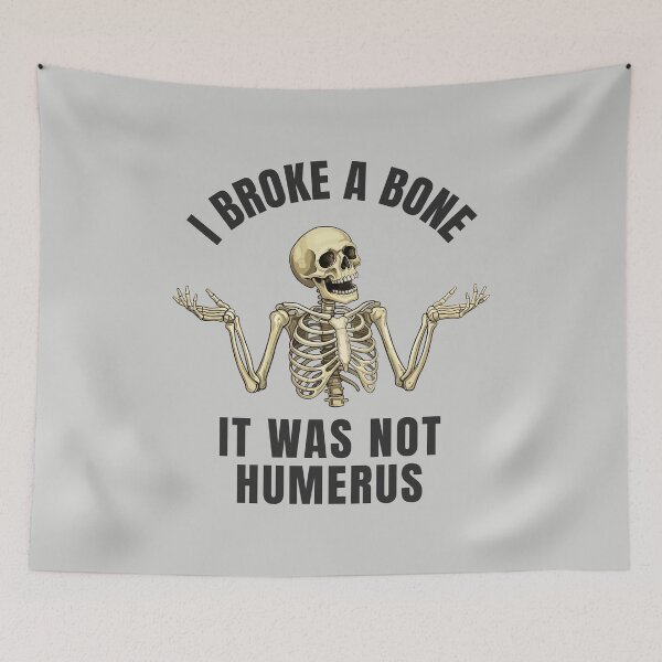 Item preview, I Broke a Bone - Funny Broken Bone Joke designed and sold by Wonderlandjoy.