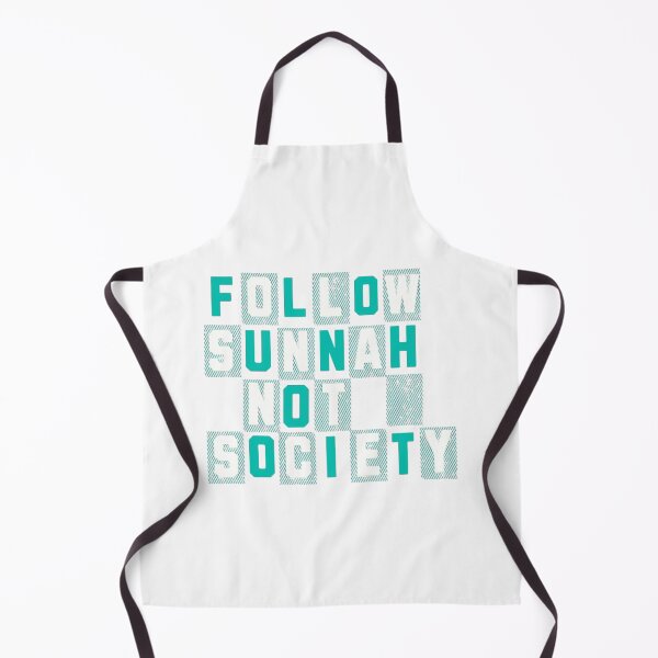 Item preview, Follow Sunnah Not Society (V.1) – Bold Islamic Reminder Typography designed and sold by D-Islamic.