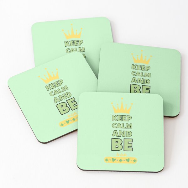 Item preview, Keep Calm And Be Irish designed and sold by sandycoconuts.