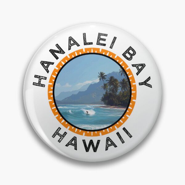 Item preview, Hanalei Bay - Hawaii (with Black Lettering) designed and sold by VelvetRoom.