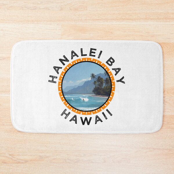 Item preview, Hanalei Bay - Hawaii (with Black Lettering) designed and sold by VelvetRoom.