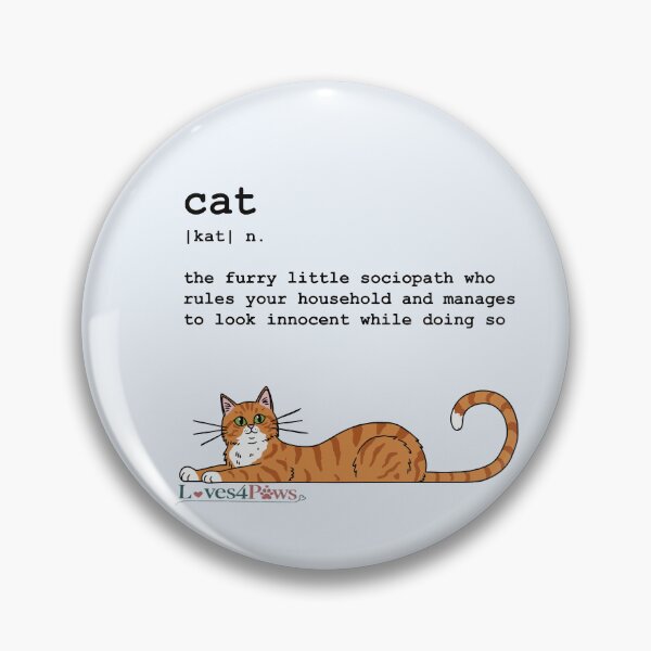 Item preview, T-shirt definition of a yellow cat designed and sold by Loves4paws.