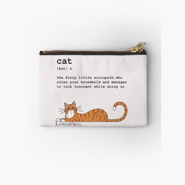 Item preview, T-shirt definition of a yellow cat designed and sold by Loves4paws.