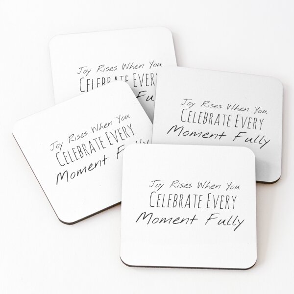 Item preview, Joy Rises When You Celebrate Every Moment Fully – Celebration Affirmation designed and sold by Camila  Ardila.