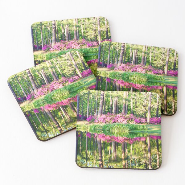 Item preview, Pink flower Reflections designed and sold by Jan Marvin Art Studio.
