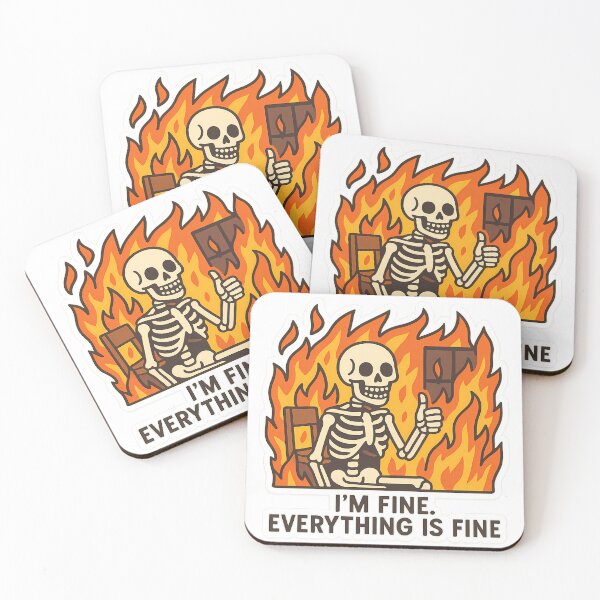 Item preview, Funny Skeleton Thumbs Up Dark Humor Sarcastic Meme designed and sold by lokiwoodsart.