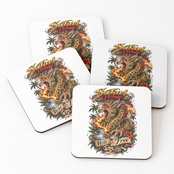 Item preview, Tattoo Dragon Fire Wild and Free  designed and sold by SafariVillage.