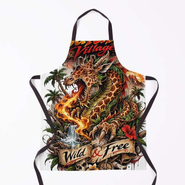 Item preview, Tattoo Dragon Fire Wild and Free  designed and sold by SafariVillage.