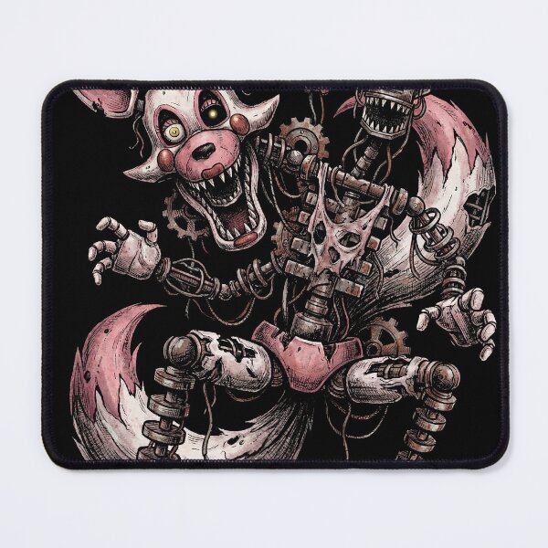 Item preview, Mangle White Fox Pink Accents Horror Icon designed and sold by Senpaiwaves.