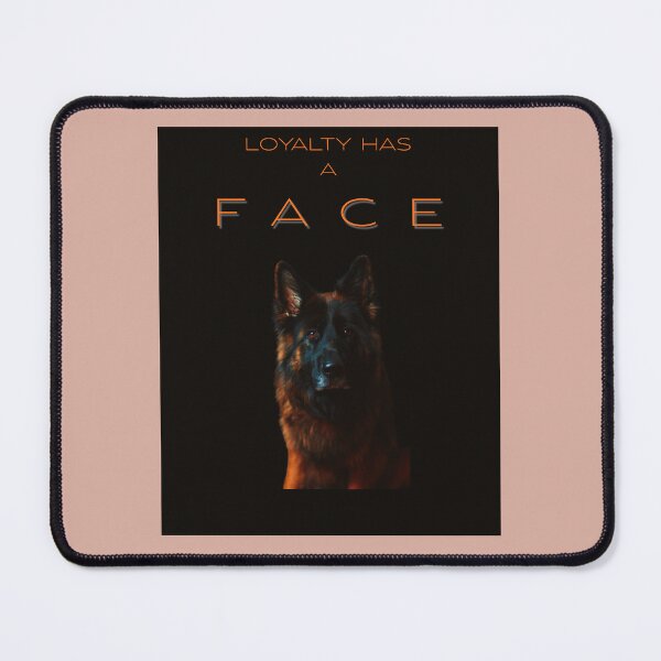 Item preview, German Shepherd Loyalty Has a Face – Realistic Dog Portrait Art for GSD Lovers designed and sold by InkWaveX.