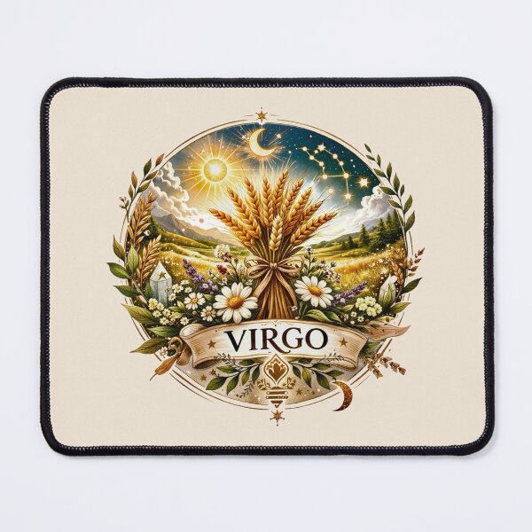 Item preview, Virgo Zodiac (August 23 to September 22) designed and sold by Myra365Art.