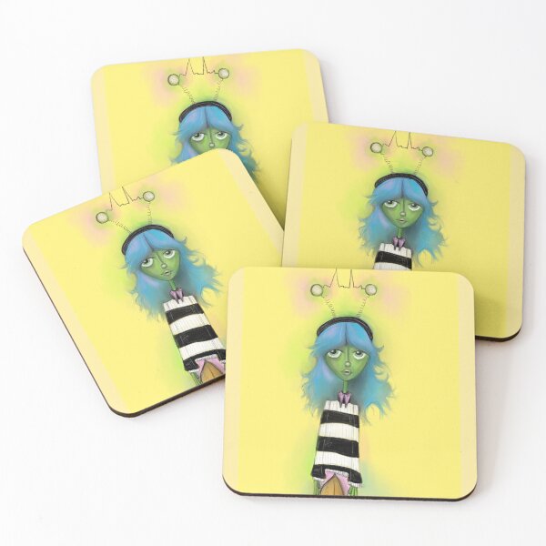 Item preview, Preppy Alien Girl designed and sold by 90zzMari.