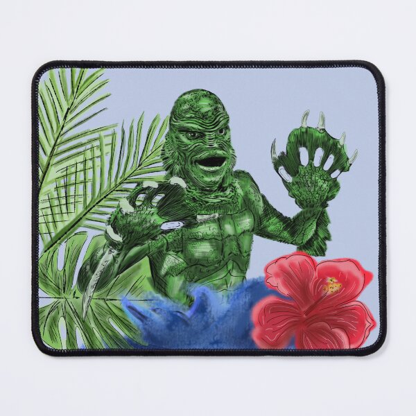 Item preview, Creature from the black Lagoon Tropical monster designed and sold by ArtbyPriscilla.