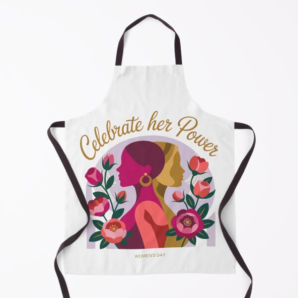 Artikelvorschau, Feiere ihre Stärke – Blumendesign zur Stärkung der Frauen zum Weltfrauentag entworfen und verkauft von HubCreates.