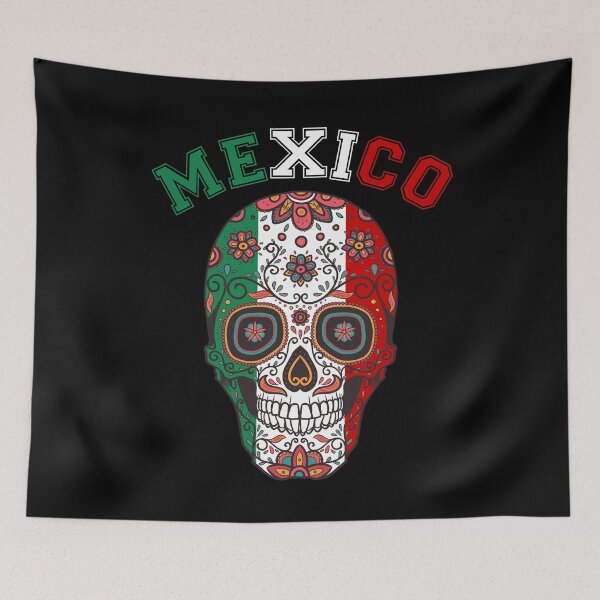 Item preview, Mexico Sugar Skull Day Of The Dead designed and sold by goodspy.