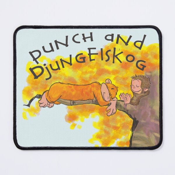 Item preview, punch and djungelskog (punch monkey) designed and sold by remerasnerdas.