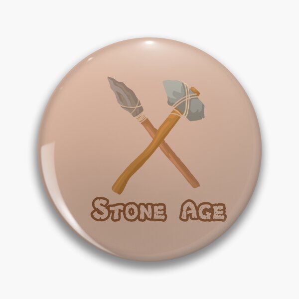 Item preview, Stone Age Primitive Tools Illustration designed and sold by Arturo Daniel Garcia Palomo.