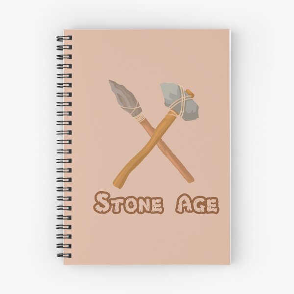 Item preview, Stone Age Primitive Tools Illustration designed and sold by Arturo Daniel Garcia Palomo.