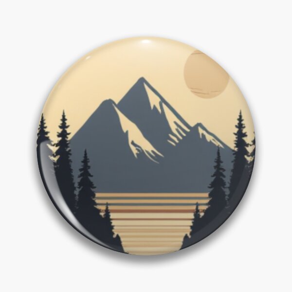 Item preview, The Serene Mountain Sunset designed and sold by Pabello16.