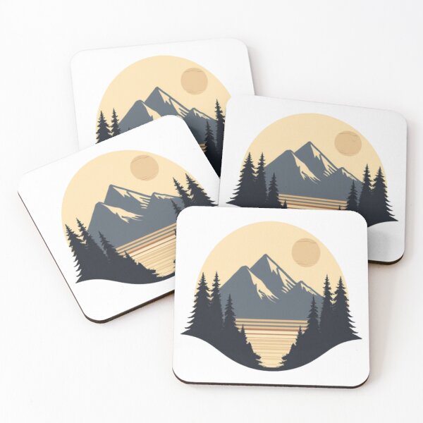 Item preview, The Serene Mountain Sunset designed and sold by Pabello16.