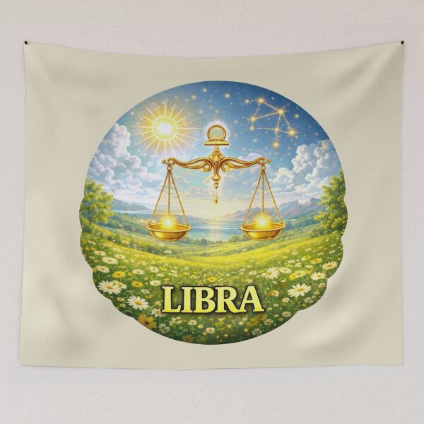 Item preview, Libra Zodiac (September 23 to October 22) designed and sold by Myra365Art.