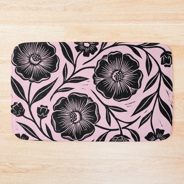 Item preview, Daisy Flowers Lino Style Retro Wildflowers Gardener  designed and sold by Y-Vibes.