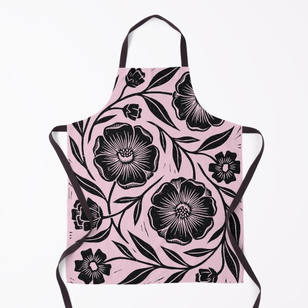 Item preview, Daisy Flowers Lino Style Retro Wildflowers Gardener designed and sold by Y-Vibes.