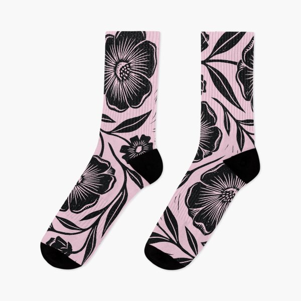 Item preview, Daisy Flowers Lino Style Retro Wildflowers Gardener  designed and sold by Y-Vibes.