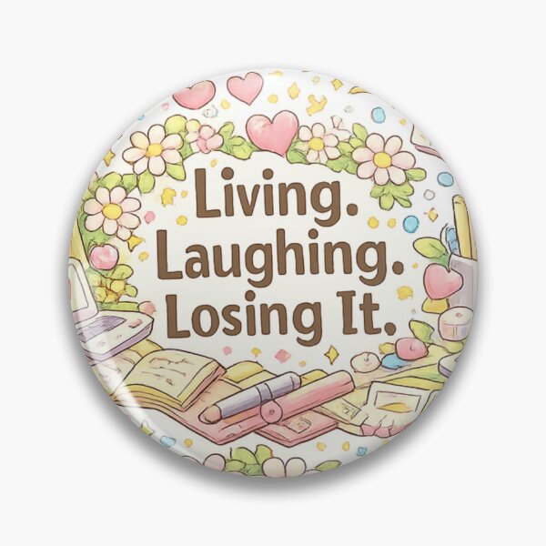 Item preview, Living Laughing Losing It Chaos Mood designed and sold by Rebekah Kaiser.