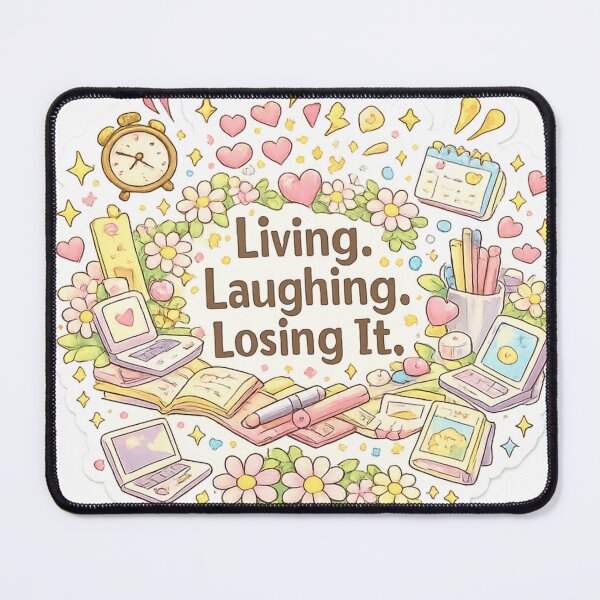 Item preview, Living Laughing Losing It Chaos Mood designed and sold by Rebekah Kaiser.