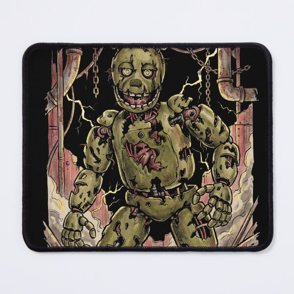Item preview, FNAF Springtrap Decayed Rabbit Horror Design designed and sold by Senpaiwaves.