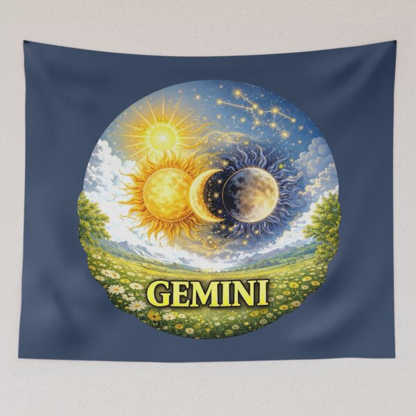 Item preview, Gemini  Zodiac (May 21 to June 20) designed and sold by Myra365Art.