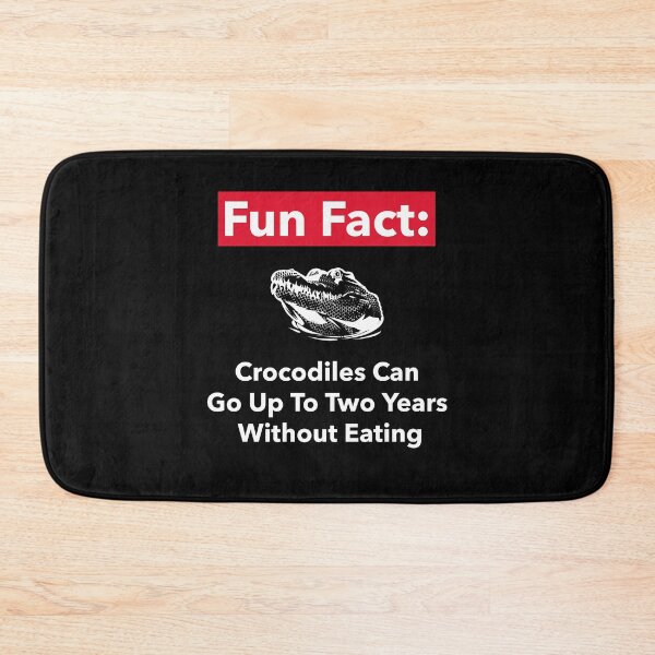 Item preview, A Fun Fact On Crocodilian Eating Habits designed and sold by CrackedTuskTees.