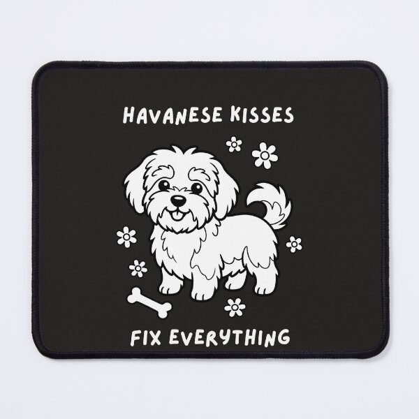 Item preview, Havanese Kisses Fix Everything designed and sold by WhimsyWolfDsgns.