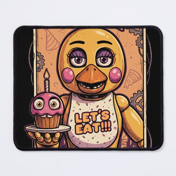Item preview, FNAF Toy Chica Yellow Chicken Glam Design designed and sold by Senpaiwaves.
