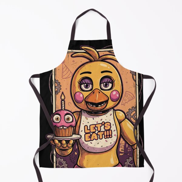 Item preview, FNAF Toy Chica Yellow Chicken Glam Design designed and sold by Senpaiwaves.