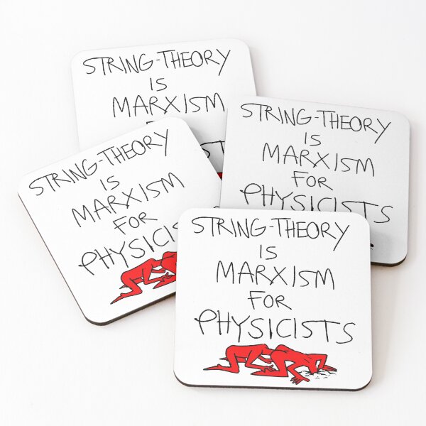 Item preview, Simple style satire against marxism and string theory designed and sold by JohnGus.