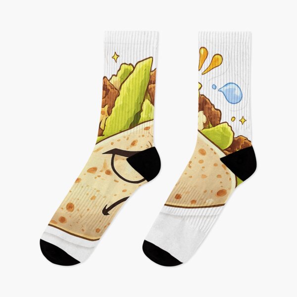 Item preview, Grumpy Taco Cute Food Humor designed and sold by Rebekah Kaiser.