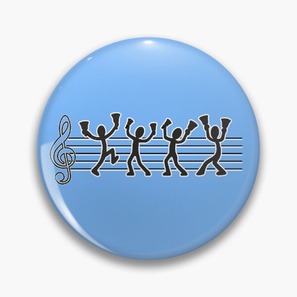 Item preview, Handbells make music lines ring designed and sold by CelticClapper.