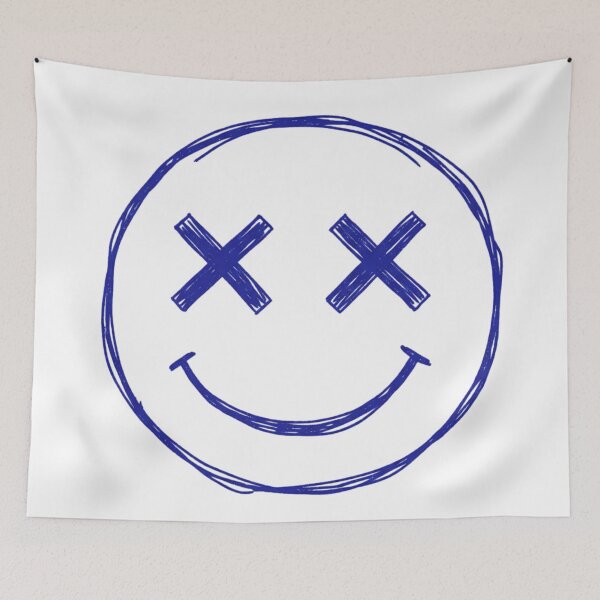 Item preview, Classic 90s Doodle Smiley X Eyes designed and sold by crazygoose30.