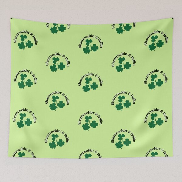 Item preview, Shamrockin' & Rollin St Patrick designed and sold by Sachie's Studio.