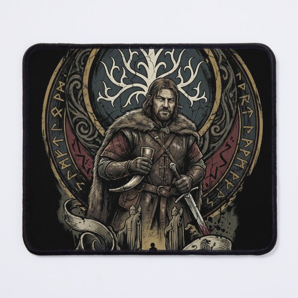 Item preview, Lord of the Rings Boromir Inspired – Tall Dark Hair Proud Captain Design designed and sold by Senpaiwaves.