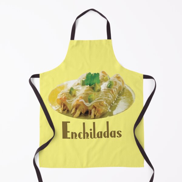 Item preview, Colorful Enchiladas Mexican Food Illustration designed and sold by Arturo Daniel Garcia Palomo.