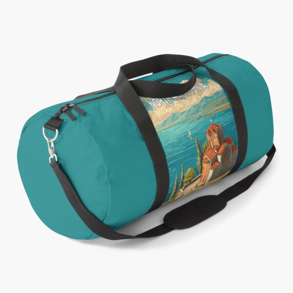 Item preview, North Macedonia Illustration Travel Art Vintage designed and sold by KrisSidDesigns.